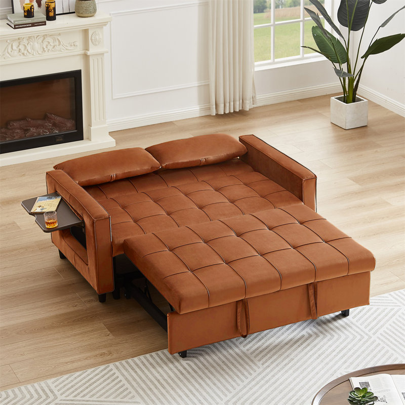 The Twillery Co. Montevia Sleeper Sofa Sofa Bed 2 in 1 Pull Out Couch Bed Sofa Sleeper with Pull Out Bed Reviews Wayfair